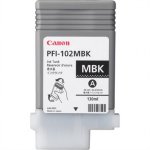 Mustekasetti Canon PFI-102MBK mattamusta mustepatruuna
