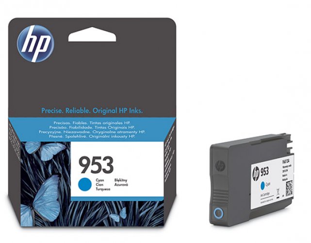 Mustekasetti HP 953/F6U12AE sininen värikasetti, hinta 28,12€