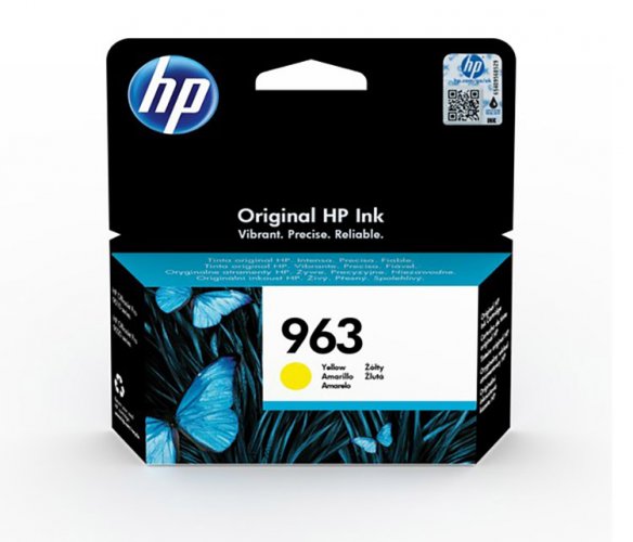 Mustekasetti HP 963 keltainen värikasetti, hinta 24,49€