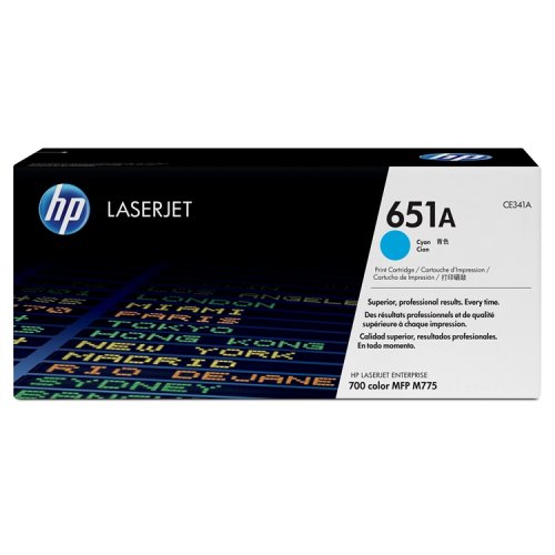 Laserkasetti  HP CE341A /651A 700 Color Mfp M775 sin värikasetti, hinta 564,43€