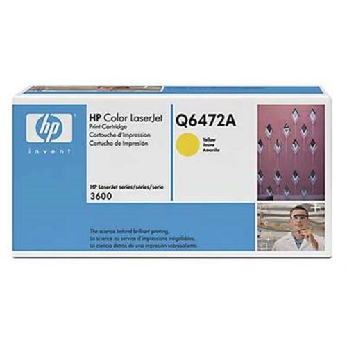 Laserkasetti  HP Q6472A CLJ 3600 keltainen värikasetti, hinta 131,86€