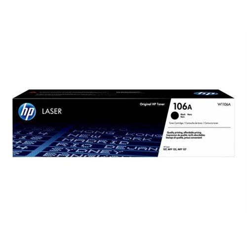 Laserkasetti  HP W1106A 106A musta värikasetti, hinta 57,38€