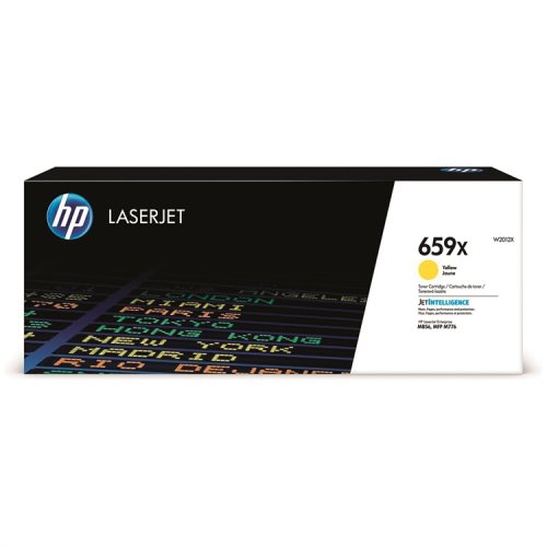 Laserkasetti  HP W2012X 659X keltainen värikasetti, hinta 678,80€