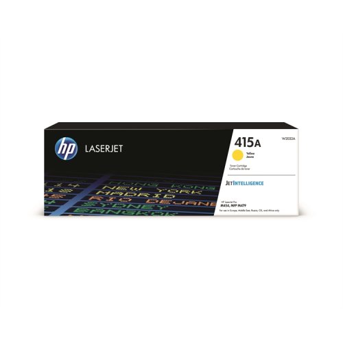Laserkasetti  HP W2032A/415A CLJ M454/479 keltainen värikasetti, hinta 131,53€