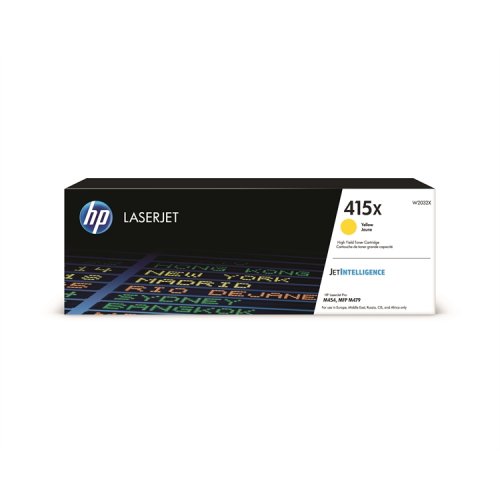 Laserkasetti  HP W2032X/415X CLJ M454/479 keltainen värikasetti, hinta 283,90€