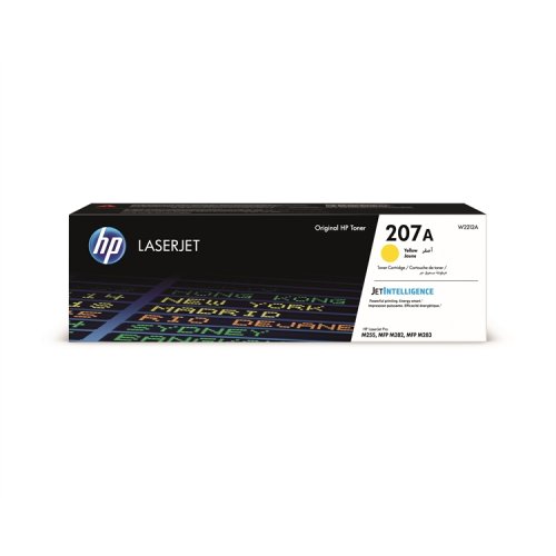 Laserkasetti  HP W2212A/207A keltainen värikasetti, hinta 87,80€