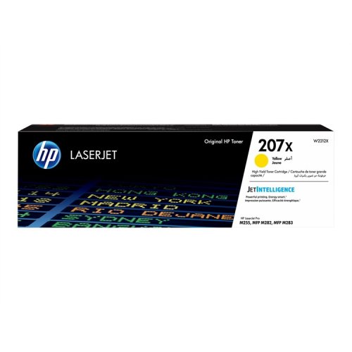 Laserkasetti  HP W2212X 207X keltainen värikasetti, hinta 125,32€