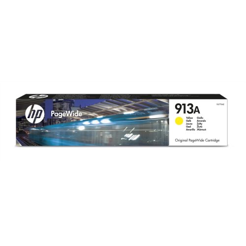 Mustekasetti HP913A PageWide 352/377/452/477 keltainen värikasetti, hinta 97,88€