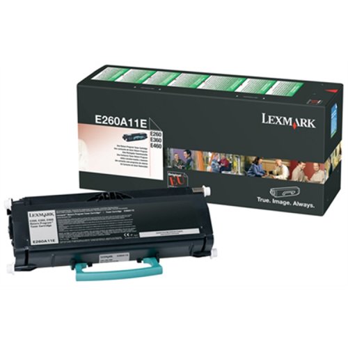 Värikasetti Lexmark E260/360/460 prebate musta, hinta 190,66€