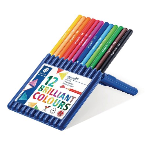 Värikynä Staedtler ergosoft 157 värilajitelma 12kpl, hinta 9,09€