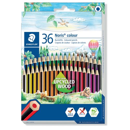 Värikynä Staedtler noris club 185 cd36 värilajitelma 36kpl, hinta 13,20€