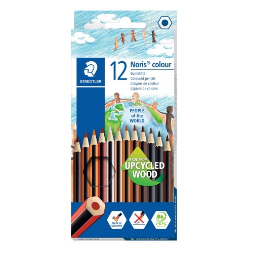 Värikynä Staedtler noris club ihonväri 12kpl, hinta 3,39€