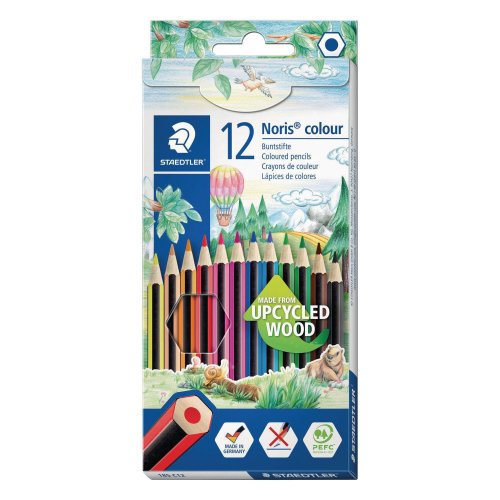 Värikynä Staedtler noris eco lajitelma 12kpl, hinta 4,25€