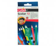 Värikynä Scriva Scolar värilajitelma /12