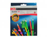 Värikynä Scriva Scolar värilajitelma /24