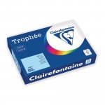 Värillinen Kopiopaperi Clairefontaine trophee 1798 a4 80g taivaansininen