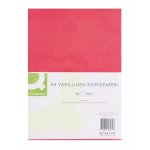 Värillinen Kopiopaperi Q-CONNECT 80G A4/100 punainen