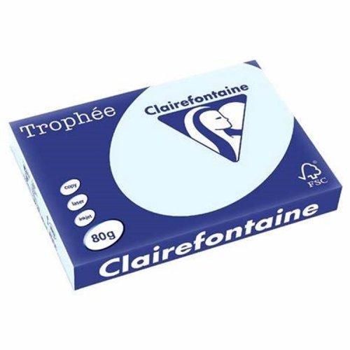 Värillinen Kopiopaperi Trophée 80G A4/500 vaaleansininen, hinta 11€