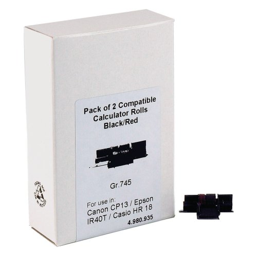 Väritela cp 13 gr.745 ir-40t musta/punainen 5kpl, hinta 12,71€