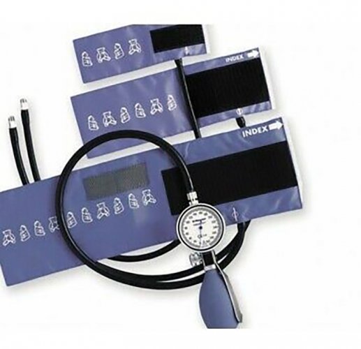 Verenpainemittari Sirio + kolme mansettia, hinta 101,70€