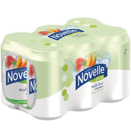 Vesi Hartwall novelle® plus multi b+c vitaminoitu 0,33l 6kpl, hinta 9,88€