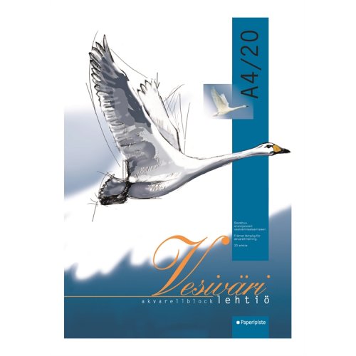 Vesivärilehtiö Paperipiste A4/20 140G, hinta 3,53€