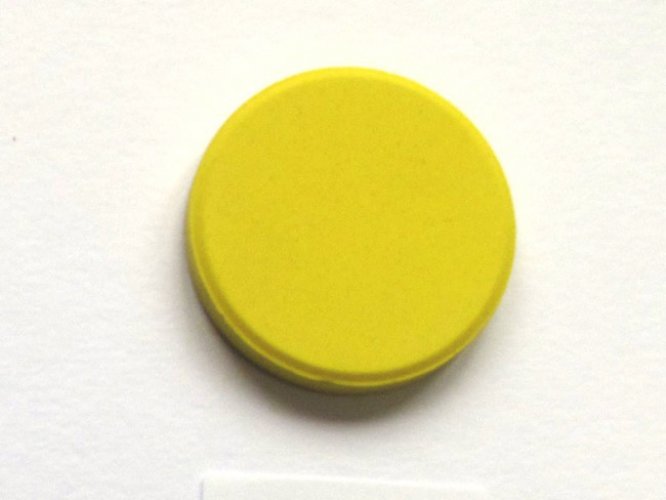 Vesivärinappi koulu 30 mm krominkeltainen /20, hinta 4,62€