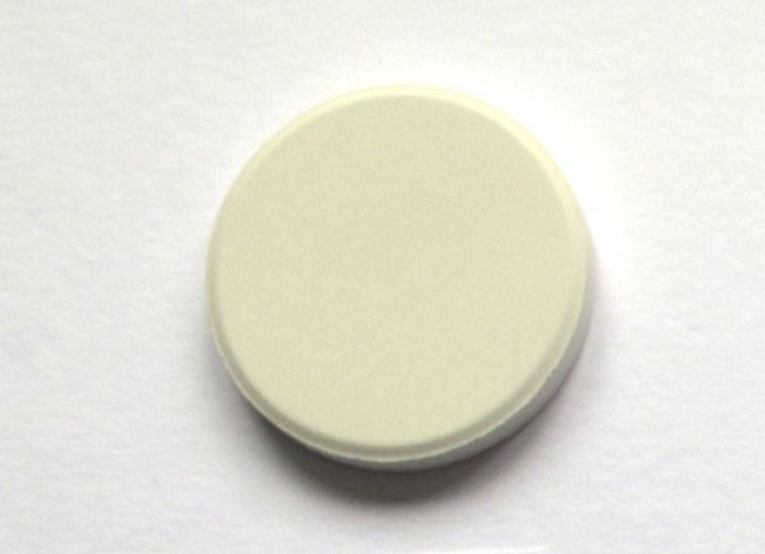 Vesivärinappi koulu 30 mm valkoinen /20, hinta 4,45€