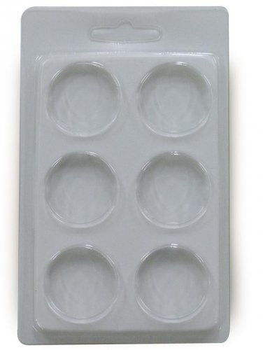 Vesiväripaletti Wennström tyhjä 6 värille, hinta 2,58€