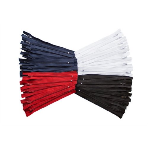 Vetoketju 4mm 40cm punainen 30 kpl, hinta 24,64€