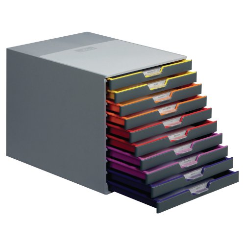 Vetolaatikosto Durable 7610 varicolor 10-osainen, hinta 145,30€