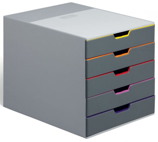 Vetolaatikosto Durable Varicolor 5-osainen, hinta 99,22€