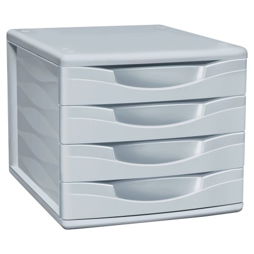 Vetolaatikosto Lyreco 4-osainen valkoinen/ harmaa, hinta 68,25€