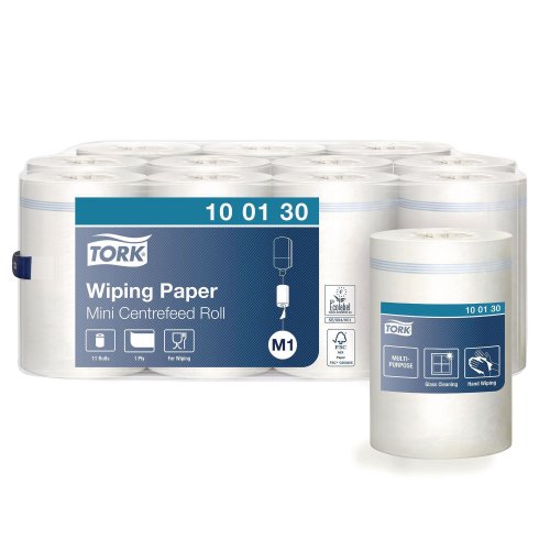 Vetopyyhe Tork® 100130 m1 mini 1-krs 120m x 21,5cm 11kpl, hinta 90,93€