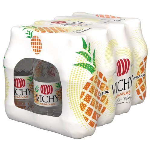 Vichy Olvi kivennäisvesi ananas 0,33l 12kpl, hinta 10,27€