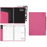 Viikkomuistio 2026 Cc 2266 plus viikkokalenteri fuksia 148 × 210mm