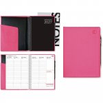 Viikkomuistio 2027 Cc 2267 plus viikkokalenteri fuksia 148 × 210mm