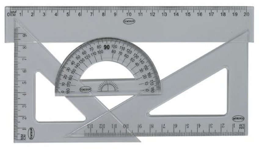 Viivainsarja muovinen, hinta 0,78€