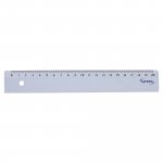 Viivoitin Lyreco kirkas muovi viivain 20cm