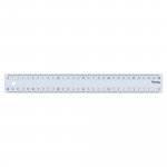 Viivoitin Lyreco kirkas muovi viivain 30cm 