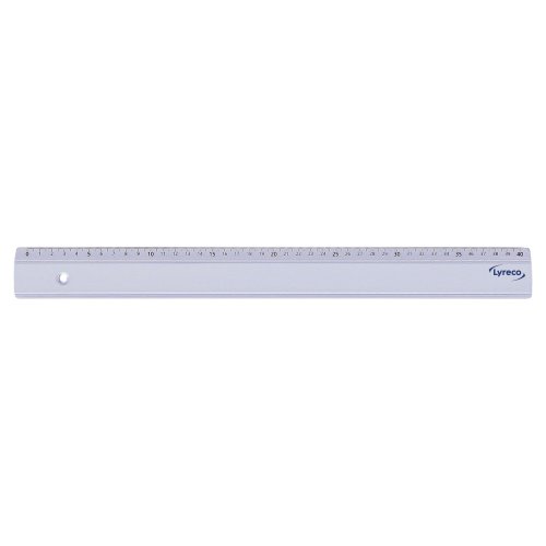 Viivoitin Lyreco kirkas muovi viivain 40cm , hinta 0,97€