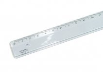 Viivoitin muovinen 50 cm