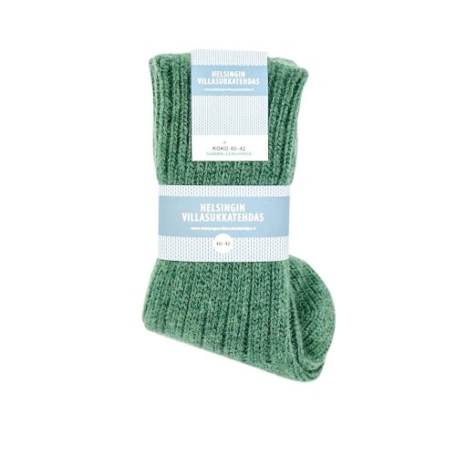 Villasukka 42/45 sammaleenvihreä, hinta 16,52€