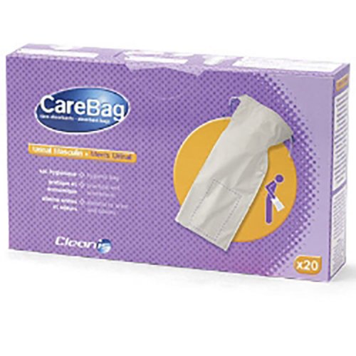 Virtsapussi Cleanis SAS CareBag miehille 450 ml 20 kpl, hinta 21,49€