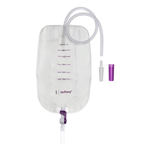 Virtsapussi Qufora raajakiinnitys vipuhana 500 ml 10 kpl, hinta 28,47€