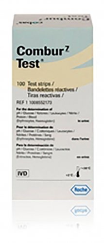 Virtsatestiliuska Combur Test 7 100 kpl, hinta 98,68€