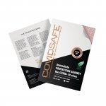 Virusteippi Covid viralsafe office kit 208 x 310 mm antrasiitinharmaa