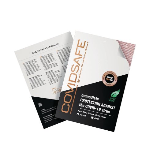 Virusteippi CovidSafe Viralsafe office pro kit 2x208x310mm, hinta 53,61€