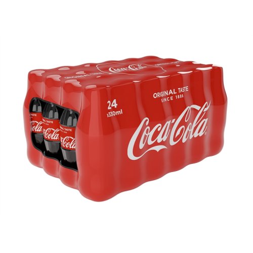 Virvoitusjuoma Coca-Cola 24 x 0,33L (ei sis. panttia), hinta 32,11€