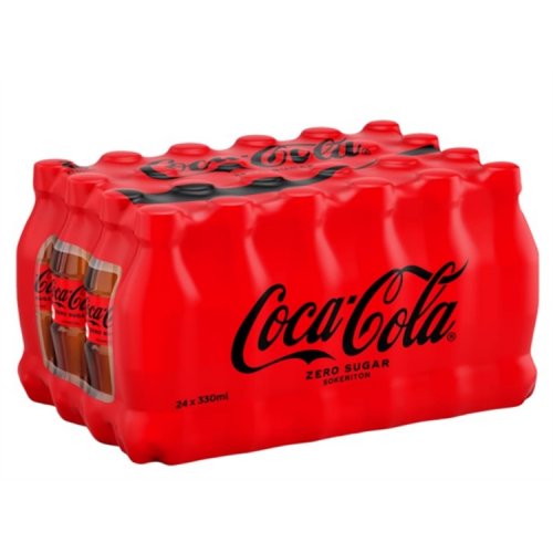 Virvoitusjuoma Coca-Cola Zero 24 x 0,33L (ei sis. panttia), hinta 32,11€